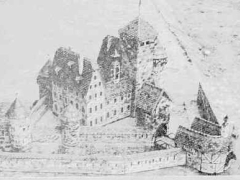 Schloss Sulzbürg Skizze